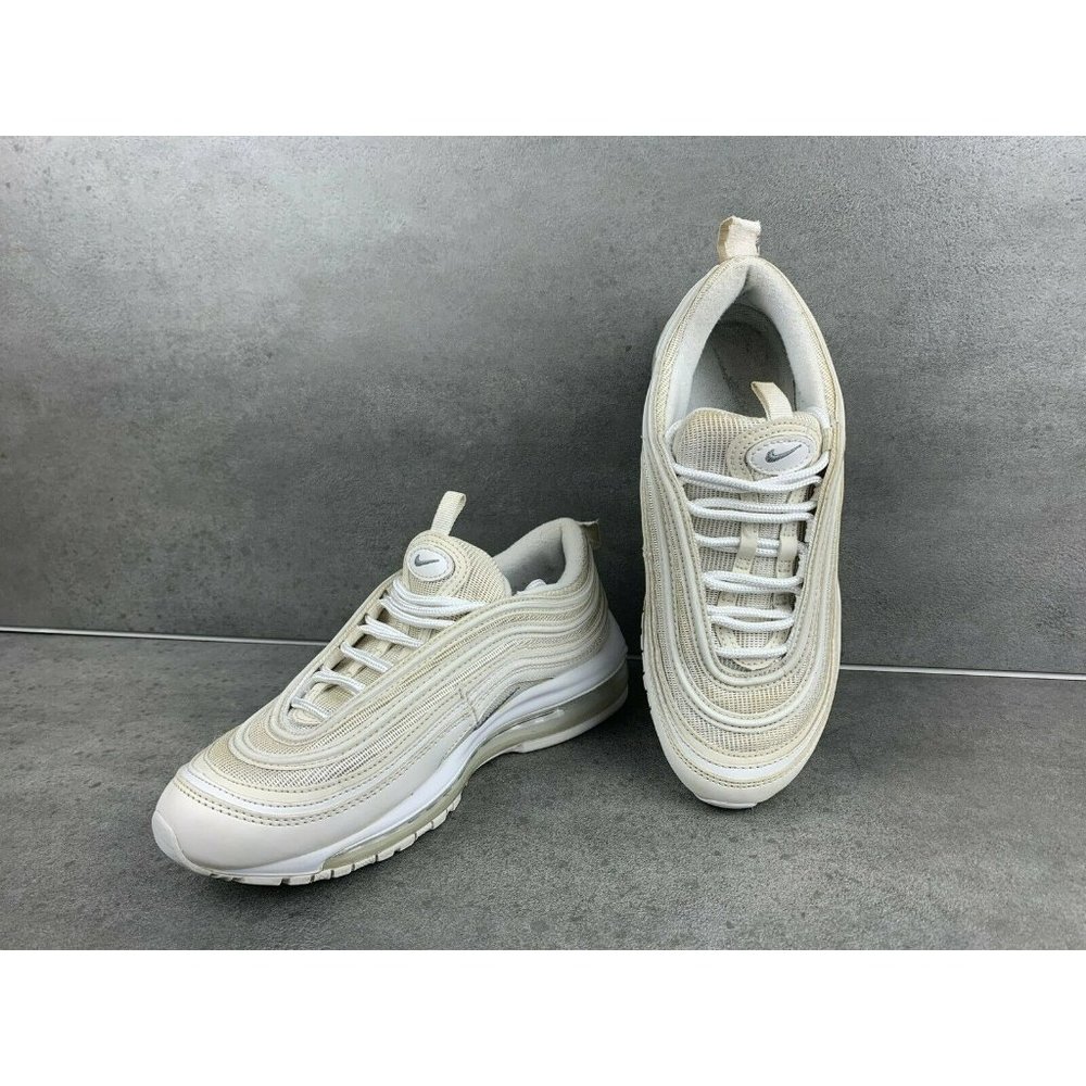 Nike Air Max 97 Triple White Wolf Grey 921826-101 Men’s Shoes Size 5.5 US